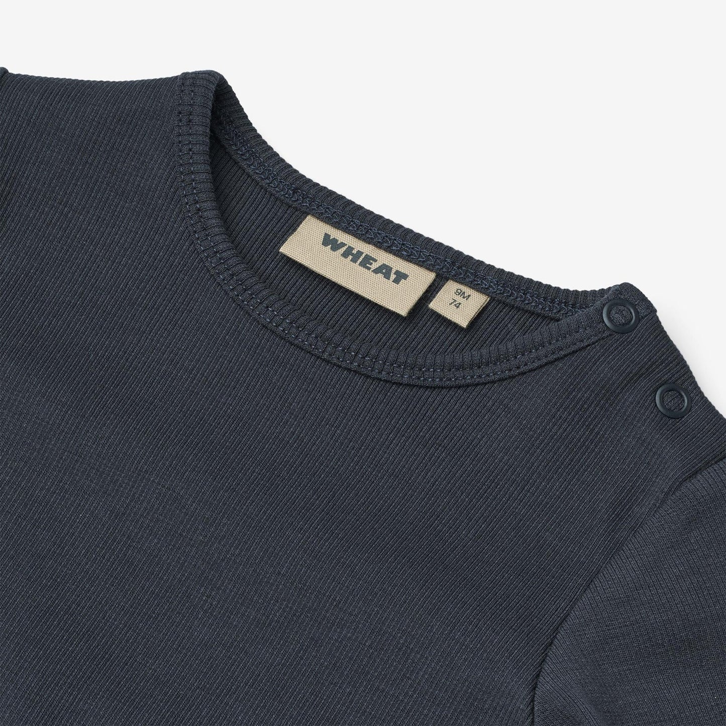 Spencer Navy Bodysuit | Wheat