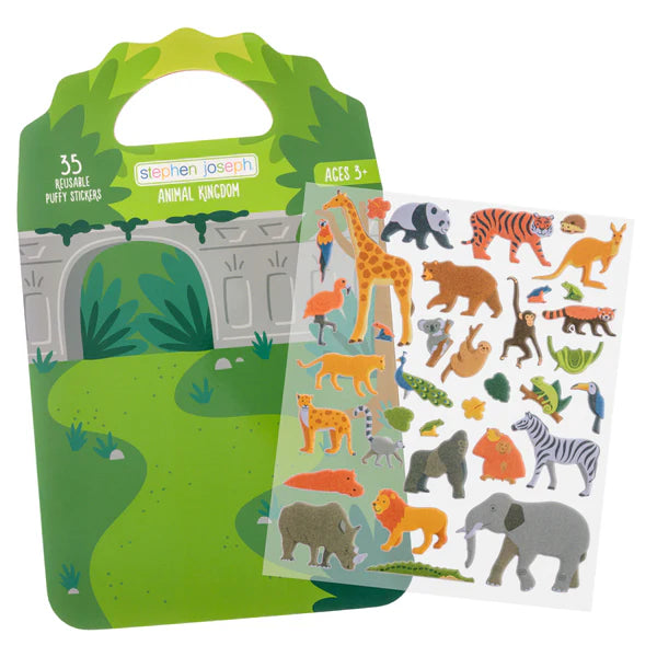 Reusable Puffy Sticker Book | Stephen Joseph