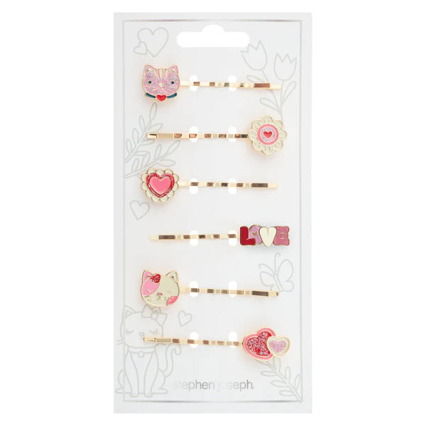 Enamel Hair Clip Sets | Stephen Joseph