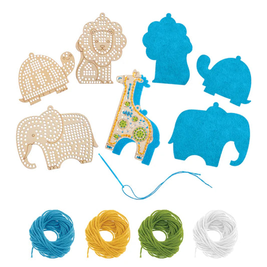 Wooden Lacing Cards - Zoo | Petit Collage (Copy)