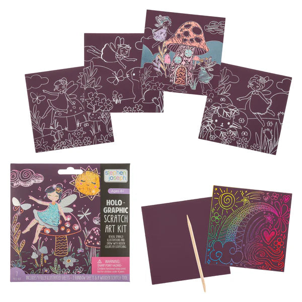 Holographic Scratch Art Kits | Stephen Joseph