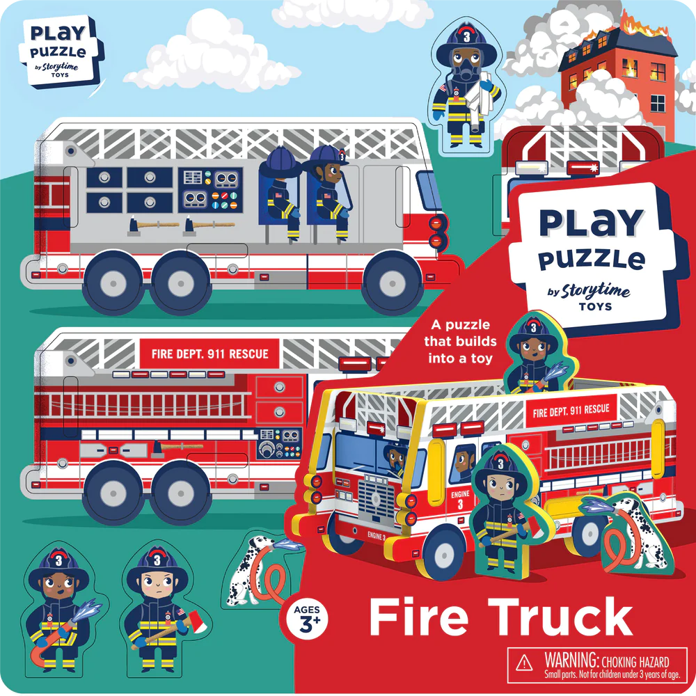 Fire Truck Play Puzzle | Storytime Toys