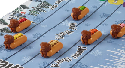 Sausage Dog Racer Christmas Crackers (Wind-up Racers) | Robin Reed