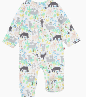 Organic Cotton Footie (Various Prints and Sizes) | Piccalilly