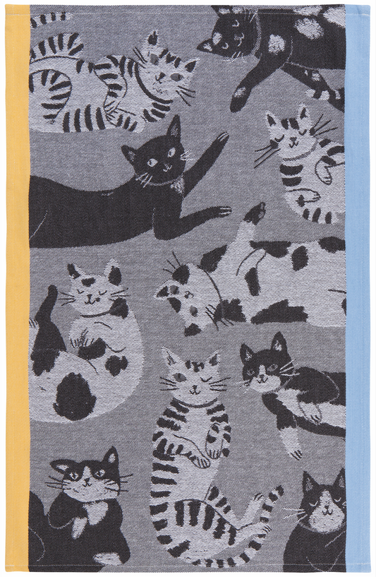 Meow & Furever Jacquard Tea Towel | Danica