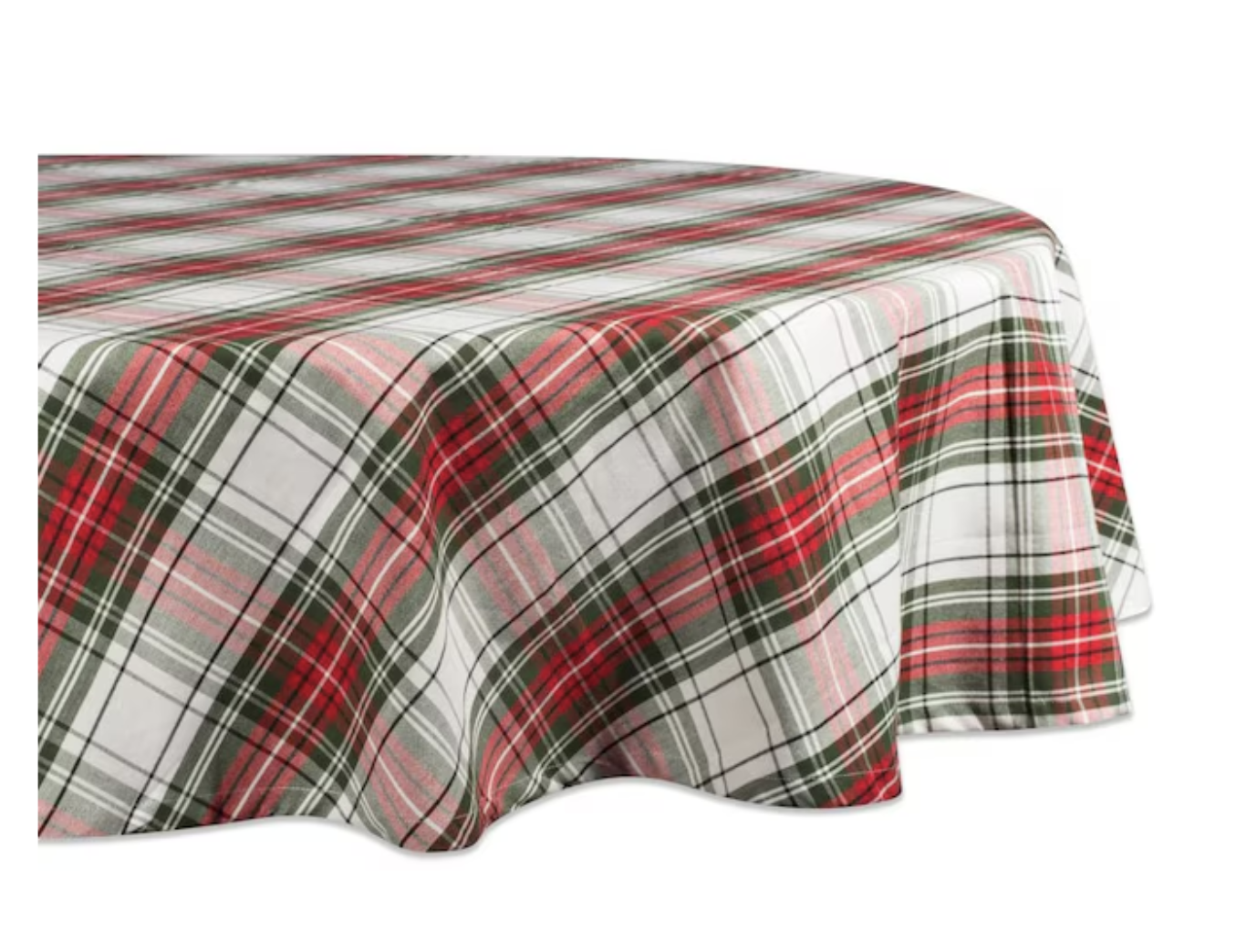Xmas Plaid Tablecloth | DII