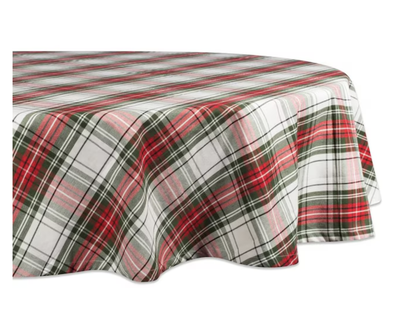 Xmas Plaid Tablecloth | DII