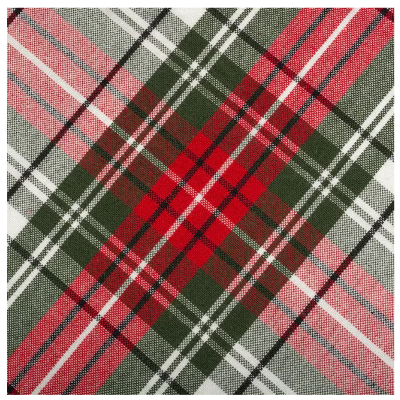Xmas Plaid Tablecloth | DII