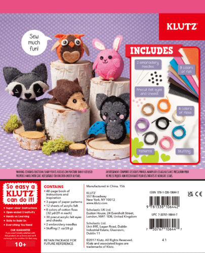 Sew Mini Animals | Klutz
