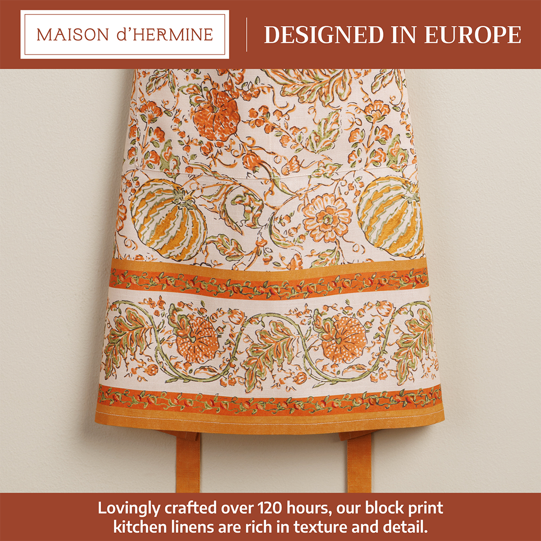 Pumpkin Spice Apron | Maison d'Hermine