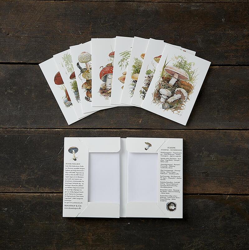 Set of 8 Blank Cards (Various Designs) | Koustrop & Co.