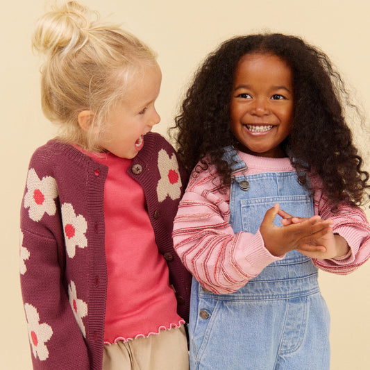 Elsie Raspberry T-Shirt | Wheat
