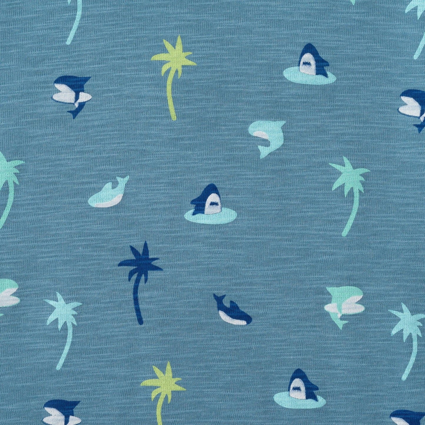 Boys Knit Buttondown Set | Tropical Vibes