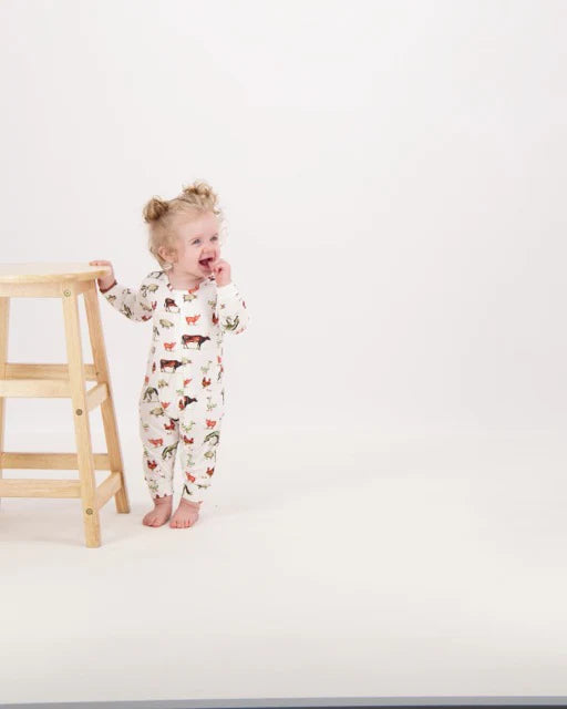 Zipper Romper (Various Prints) | Tickety-Boo Kids