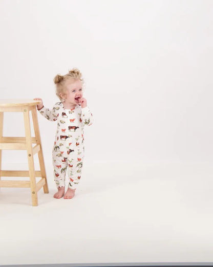 Zipper Romper (Various Prints) | Tickety-Boo Kids