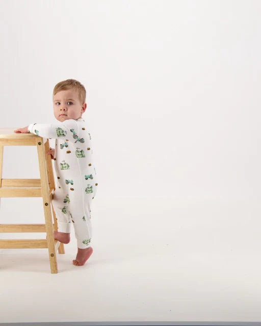 Zipper Romper (Various Prints) | Tickety-Boo Kids