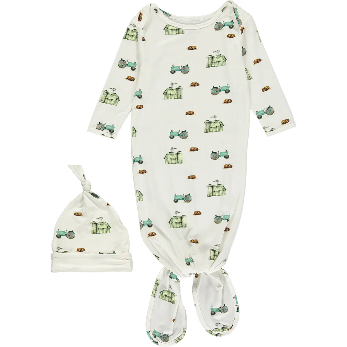 Bamboo Gown and Hat Sets (Various Prints) | Tickety-Boo Kids