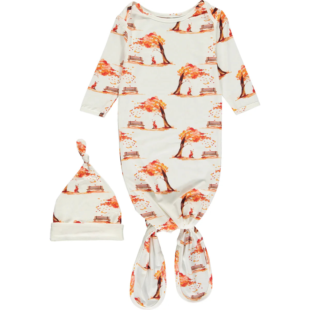 Bamboo Gown and Hat Sets (Various Prints) | Tickety-Boo Kids