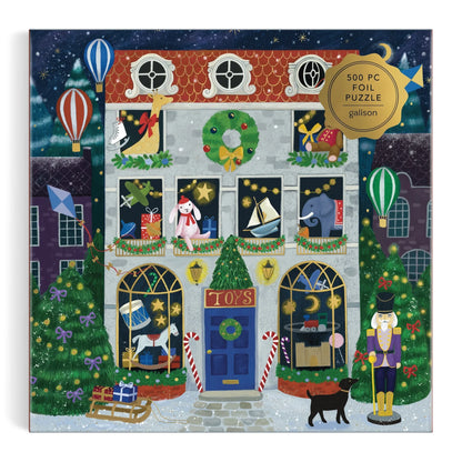 Twilight Toy Shop Foil Puzzle (500 Piece) | Galison