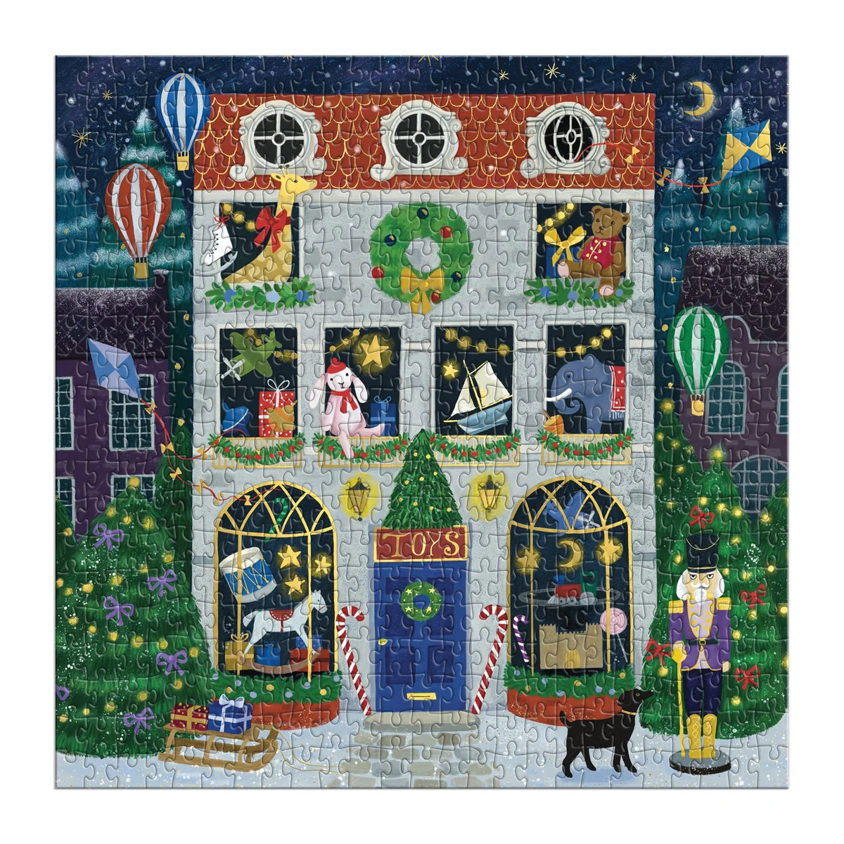 Twilight Toy Shop Foil Puzzle (500 Piece) | Galison