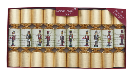 Traditional Nutcracker Christmas Crackers (Novelty) | Robin Reed