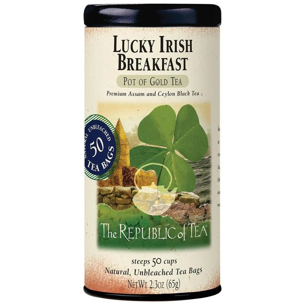 Lucky Irish Black Tea (50 Tea Bags) | Republic of Tea