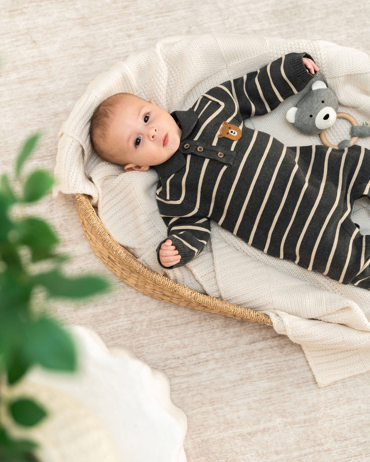 Bear Face Jumpsuit | Viverano Organics