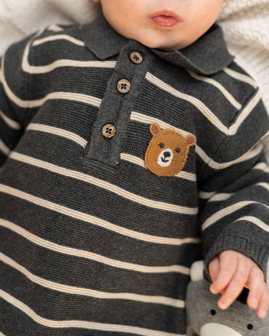Bear Face Jumpsuit | Viverano Organics
