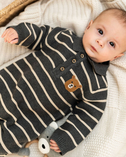 Bear Face Jumpsuit | Viverano Organics