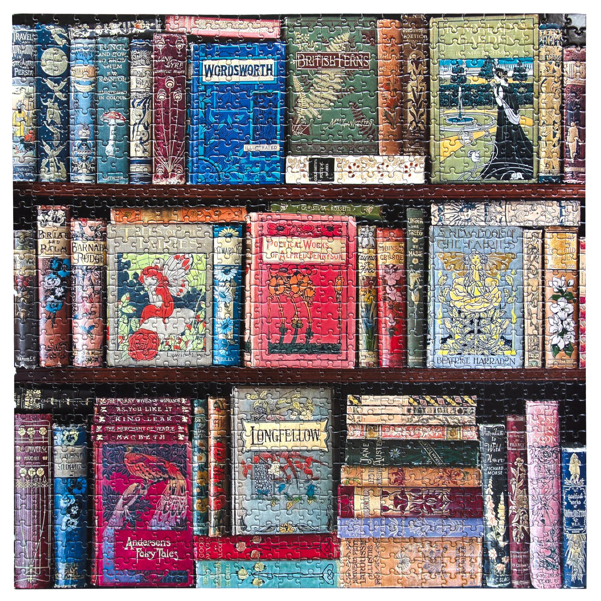 Vintage Library Puzzle (1000pc) | Eeboo
