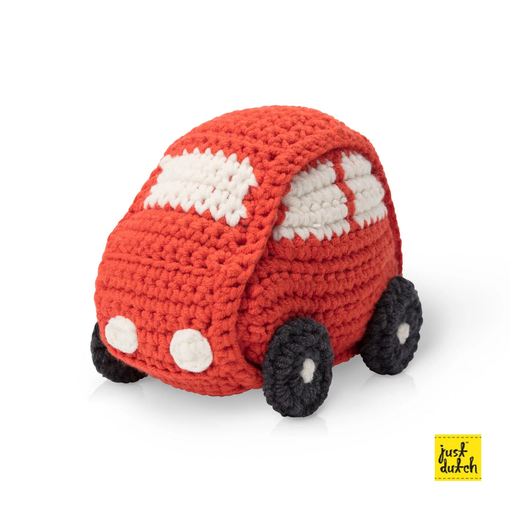 Handmade Toy Car (Red) | Just Dutch