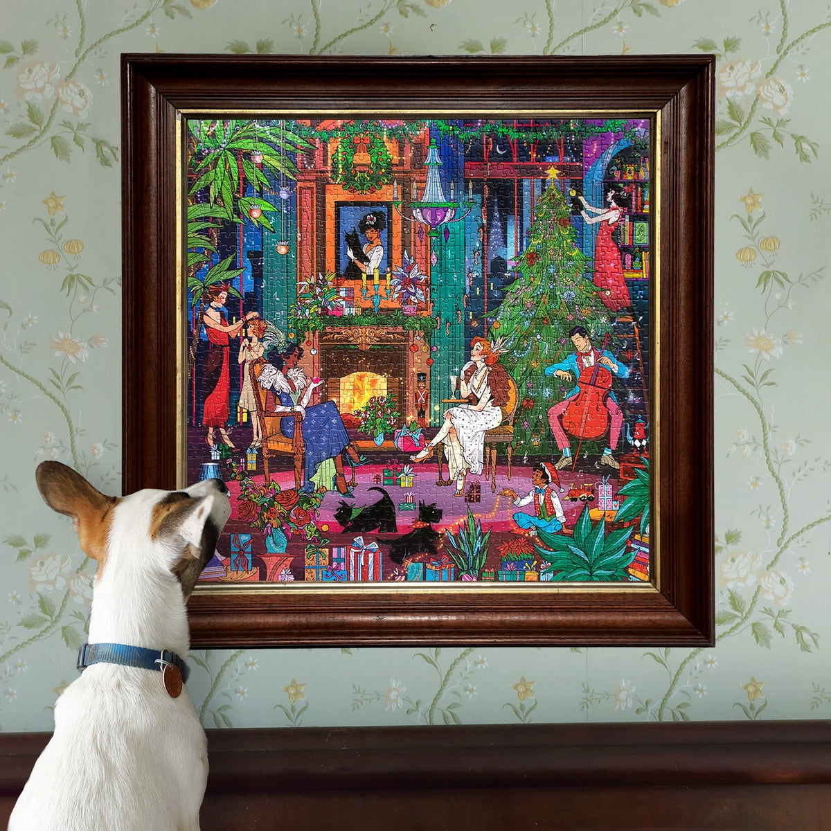Christmas in Brooklyn Puzzle (1000pc) | Eeboo