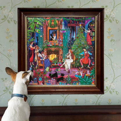 Christmas in Brooklyn Puzzle (1000pc) | Eeboo