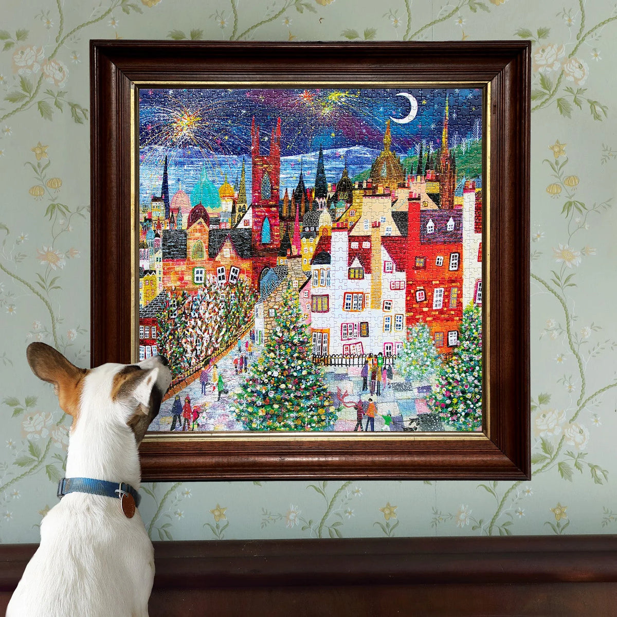 Christmas in Edinburgh Puzzle (1000pc) | Eeboo