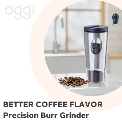 Stainless Steel Coffee Grinder | Oggi