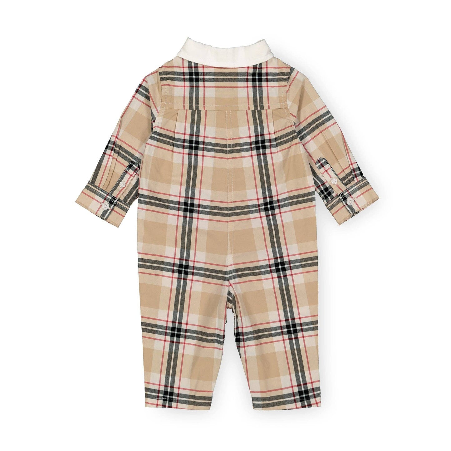Organic Plaid Poplin Romper | Hope & Henry