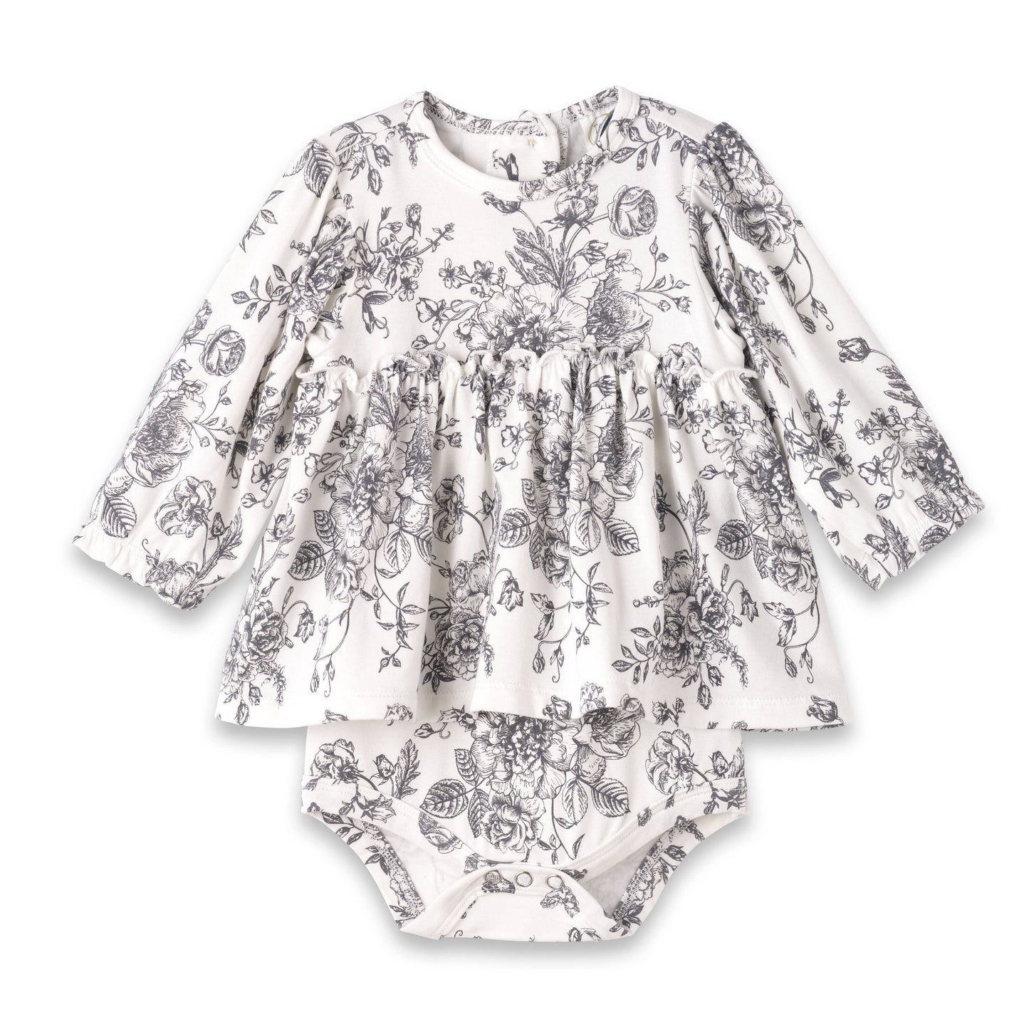 Toile Print Skirted Bodysuit | Tesa Babe
