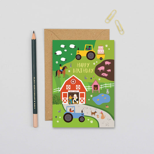 Farm Birthday Card | Mifkins