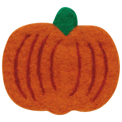 Hallows' Eve Halloween Felt Wool Coaster Set | Danica