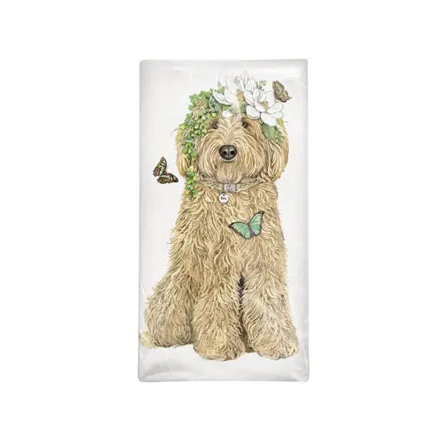 Spring Doodle Towel | Mary Lake-Thompson
