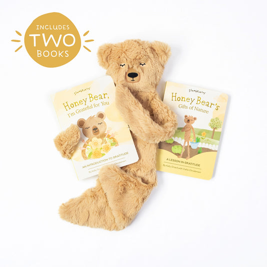 Honey Bear Snuggler Gift Set | Slumberkins