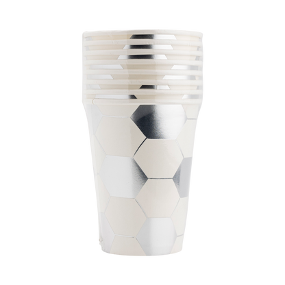 Soccer Paper Cups | My Mind's Eye
