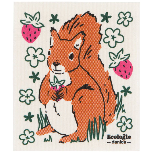 Mr. Squirrel Swedish Dishcloth | Ecologie