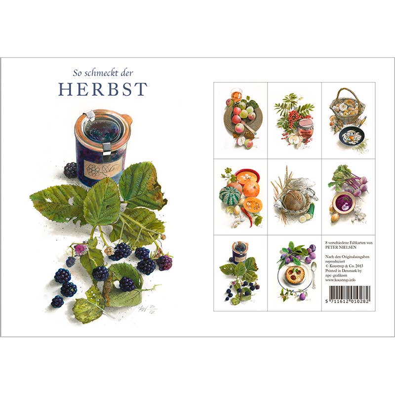 Autumn Recipes Boxed Cards | Koustrup & Co