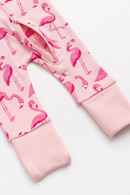 Pink Flamingo Romper | Monica + Andy