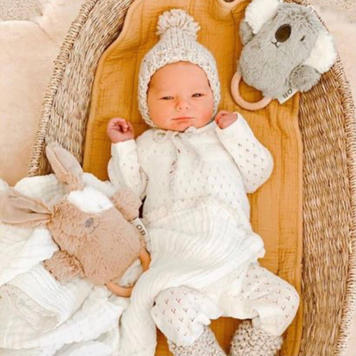 Lee Lamb Soft Rattle | OB