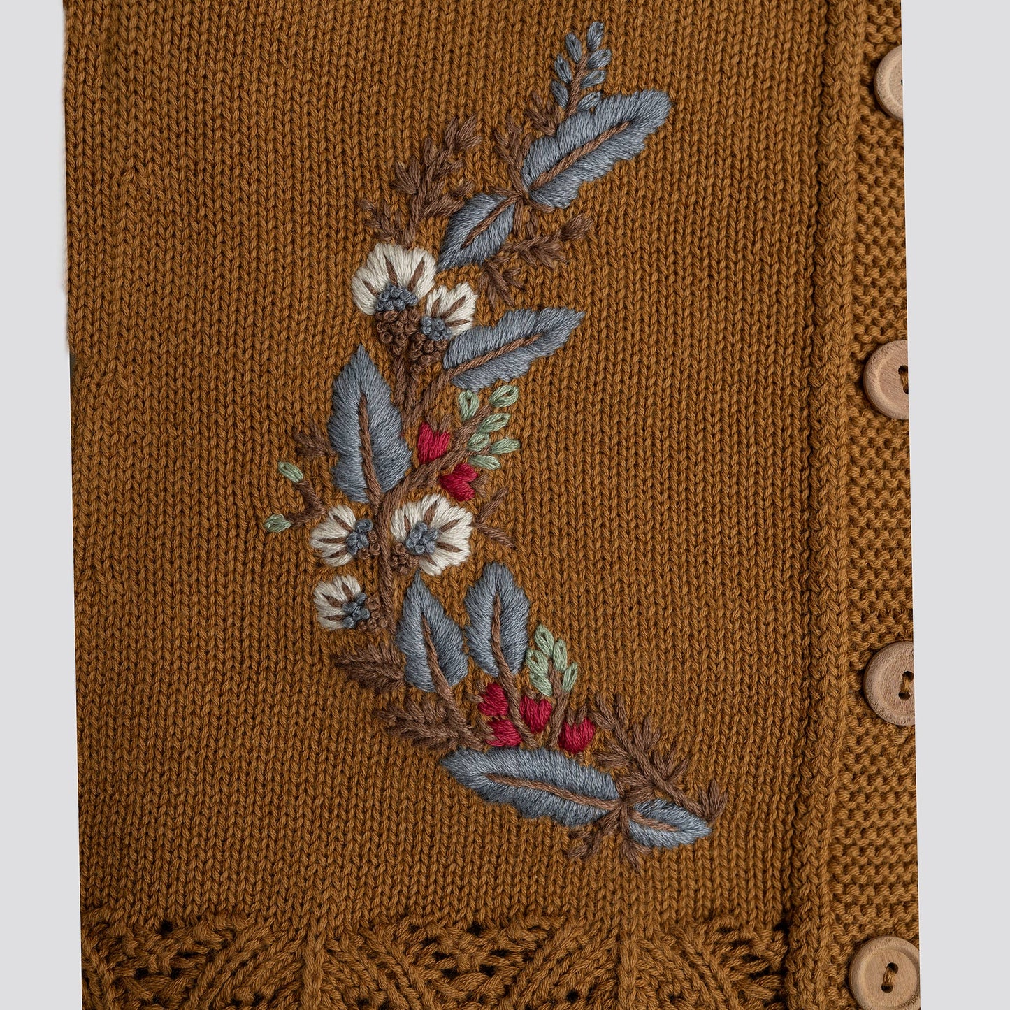 Gold Elna Cardigan | Hanevild