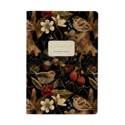 Forest Sparrows Notebook | Bruno Visconti