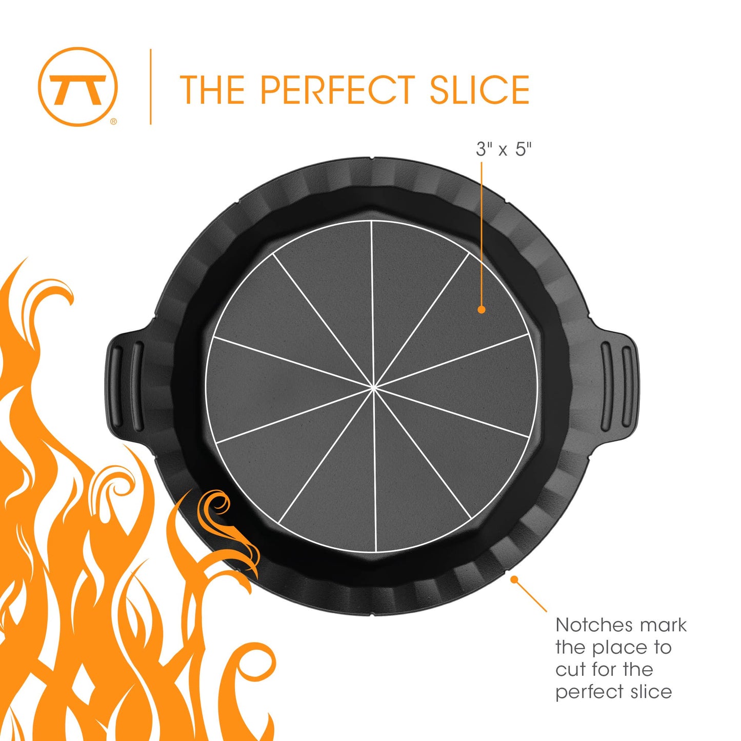 Outset Cast Iron Pie Pan | Fox Run Brands