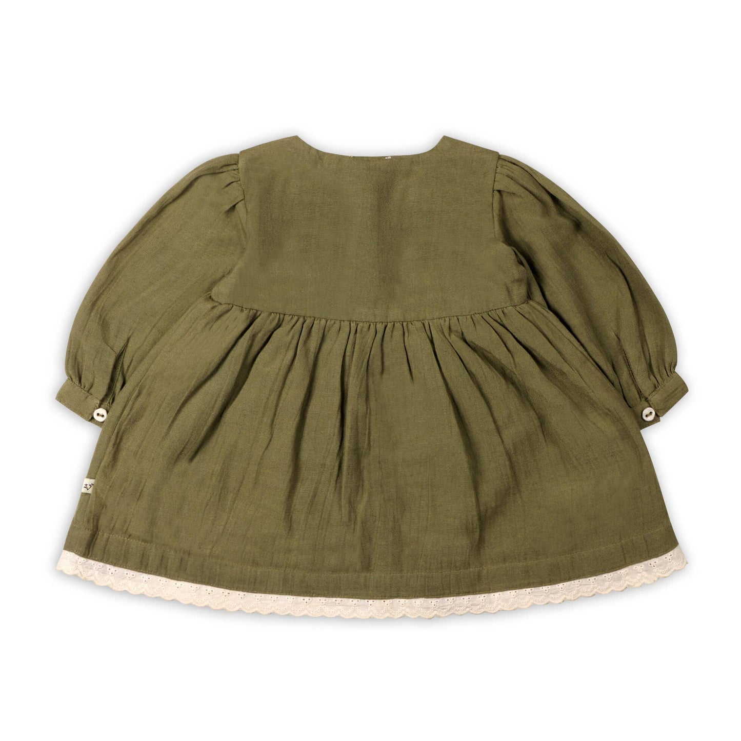 Hazel Embroidered Dress & Bloomer Set | Viverano Organics